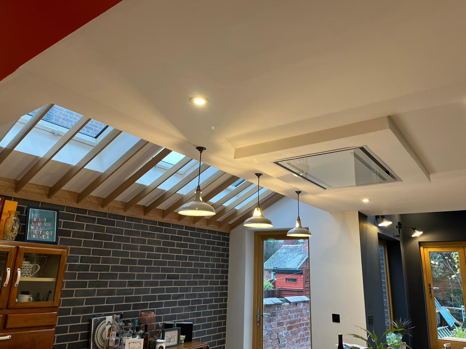 Kitchen Ceiling Lighting Fitted by CJ Electrical